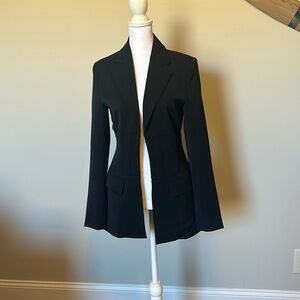 For all mankind black blazer size xs